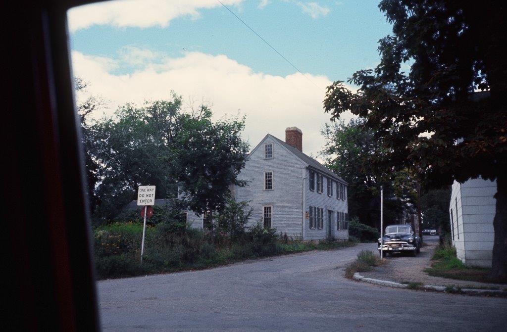 View of house on street