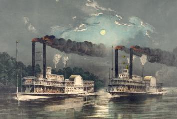 Steamboat on the Mississippi