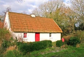 Irish Thatched Country Cottage