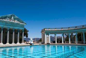 Hearst Castles famous neptune pool by Surfside