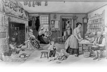 A New England kitchen