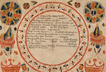 Pa. German Fraktur, 1935/1942