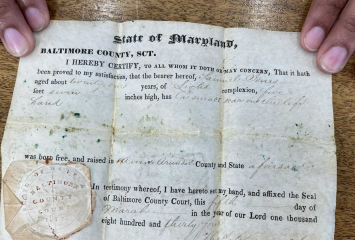 Photo of Freedom Paper Document