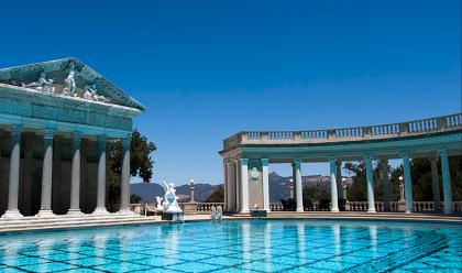 Hearst Castles famous neptune pool by Surfside
