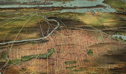 map of Newark-New Jersey