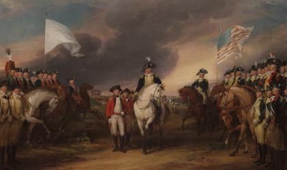 The Surrender of Lord Cornwallis at Yorktown, October 19, 1781