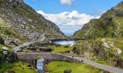 Using Irish Land Records Scenic view of Gap of Dunloe, County Kerry, Ireland