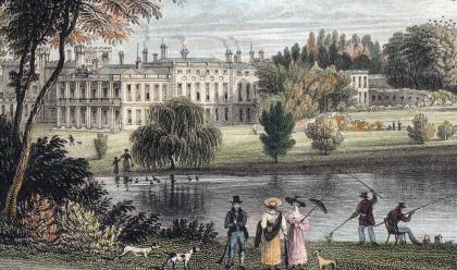 Illustration of Knowsley Hall