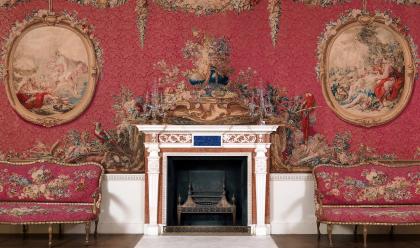 The Cock & Lion: French Design in British Historic Houses Croome Court Tapestry Room Met Museum