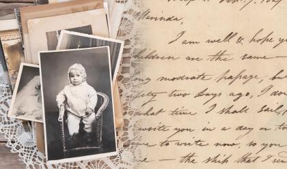 Getting Started in Family History Research family photos and letter