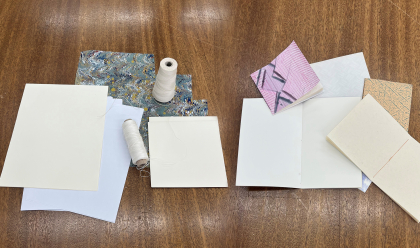 Journal making supplies