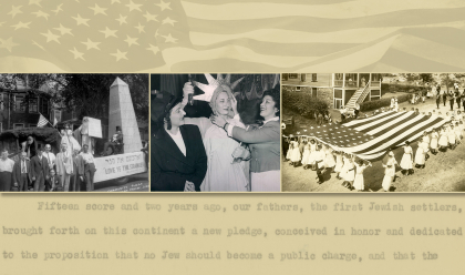 Jewish American People celebrating