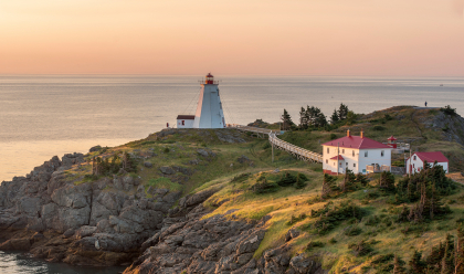 Swallow Tail Lighthouse Grand Manan New Brunswick Canada