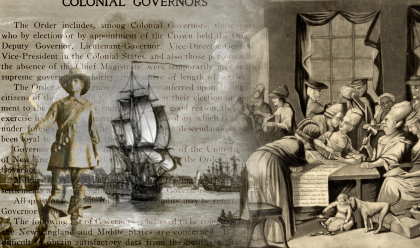 colonial society collage