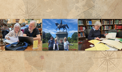 researching in the library
