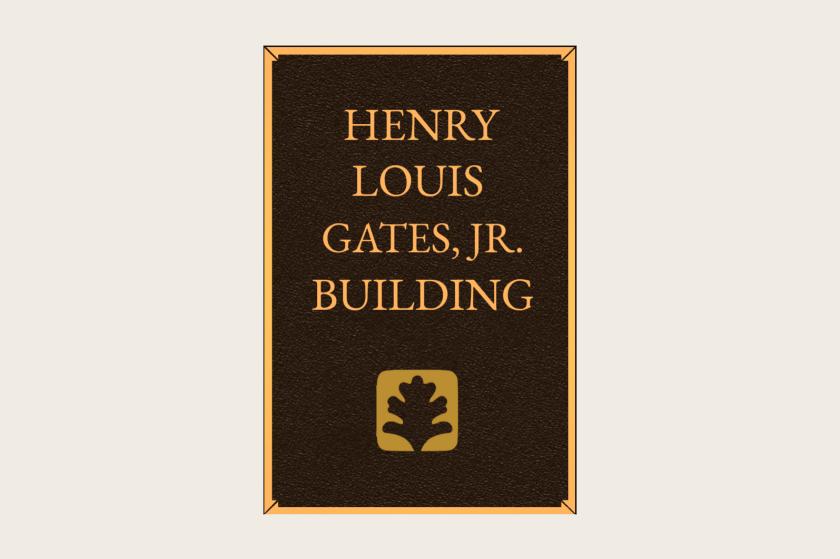 Gates Building Plaque