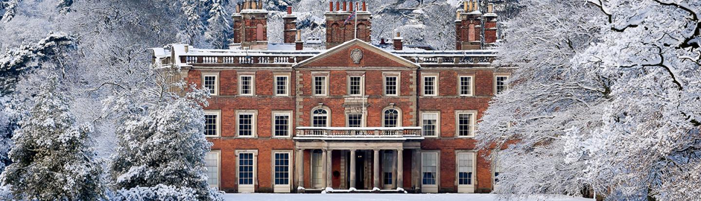 Weston Park in the snow