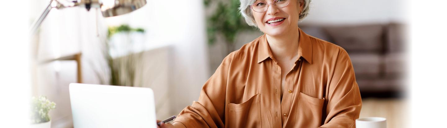 woman on laptop