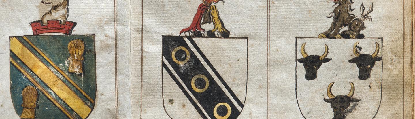 Heraldic shields
