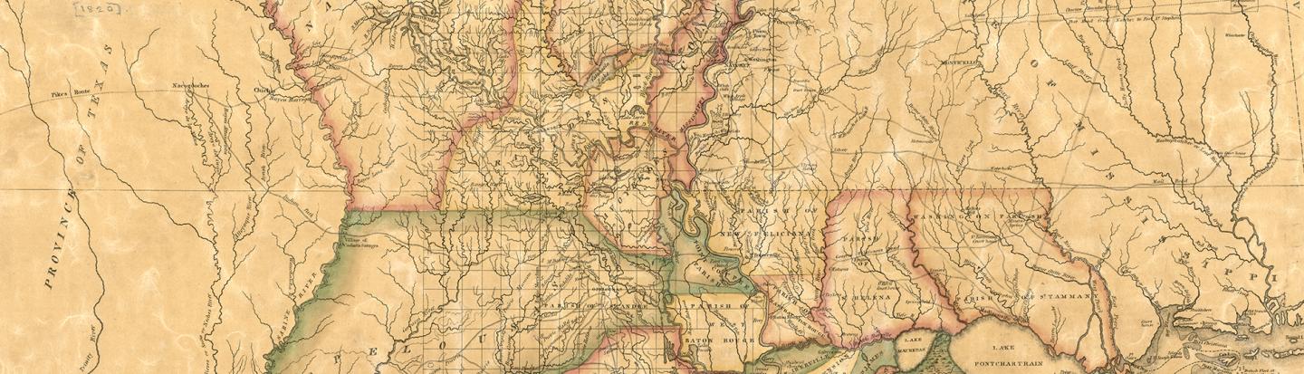 Map of Louisiana