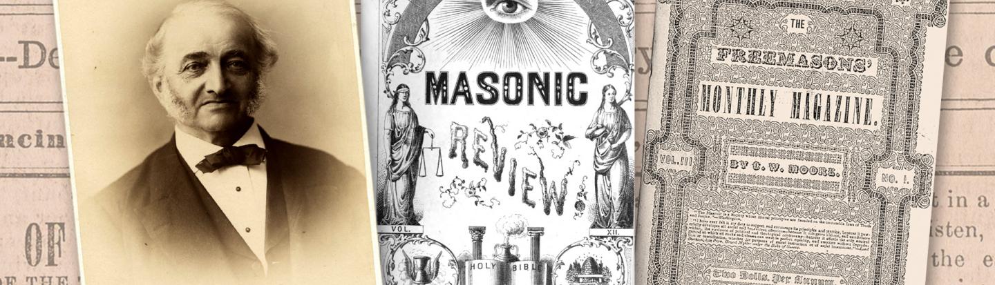 Boston Jews and The Debate Over Universality in American Freemasonry collage of images