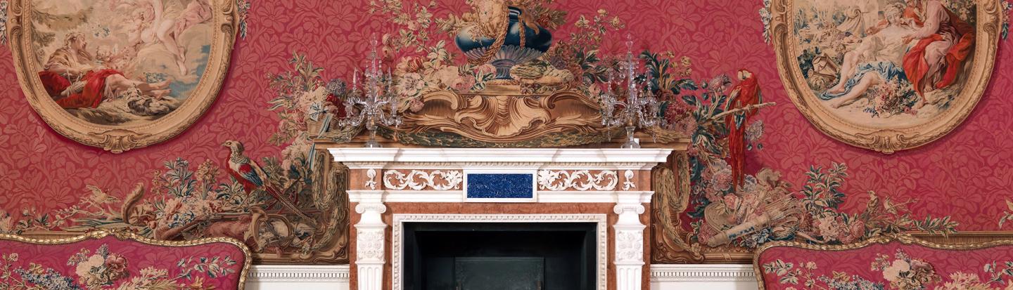The Cock & Lion: French Design in British Historic Houses Croome Court Tapestry Room Met Museum