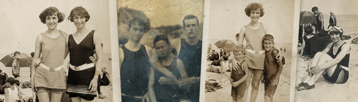 Jewish Stories of Nantasket Beach and Ice Cream Social Images of people at Nantasket Beach