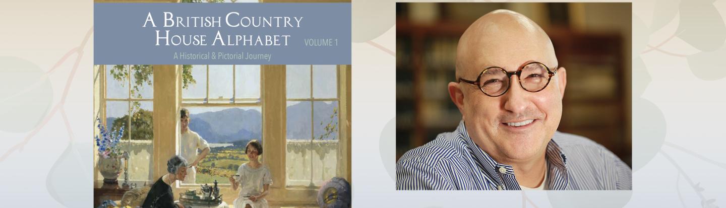 A British House Country Alphabet: The American Connection Book cover and photo of Curt DiCamillo