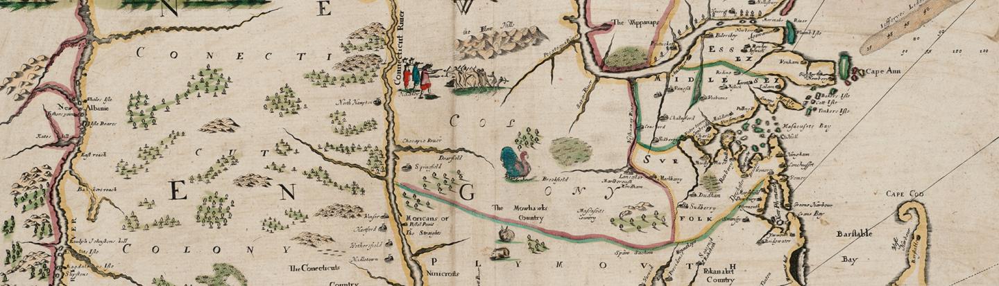 Conventicles to Companies to Congregations to Diaspora A mapp of New England