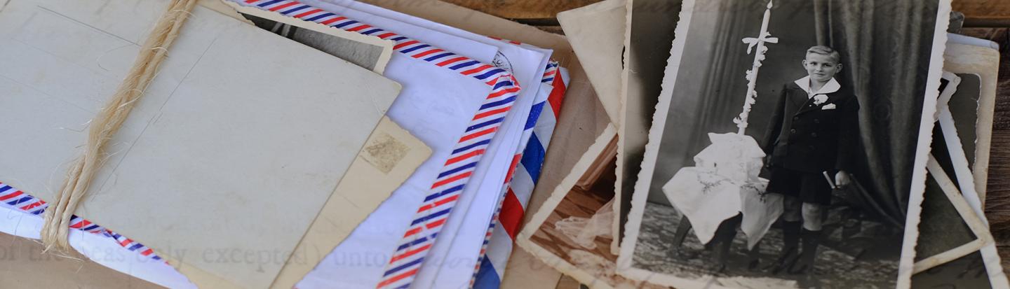 Online Research Workshop: Preserving Your Family History Research: Documents, Bound Volumes & Photographs family letters and photos