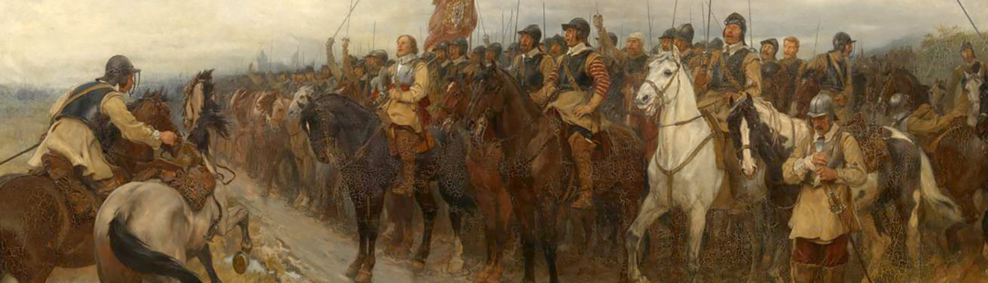 Cromwell at Dunbar by Andrew Carrick Gow Presented by the Trustees of the Chantrey Bequest 1886