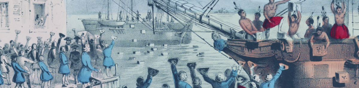 Boston Tea Party print