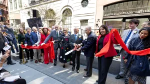 Ribbon cutting at the FHE launch