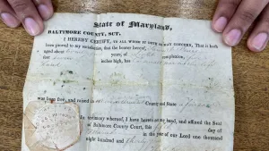 Photo of Freedom Paper Document