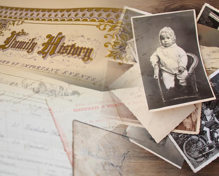 Vintage Photographs and Family Papers