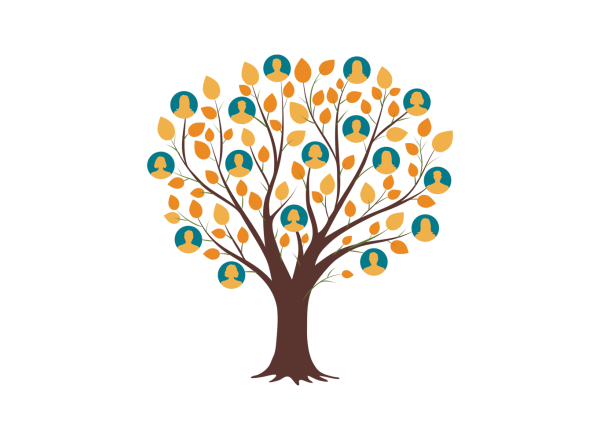 Family tree graphic