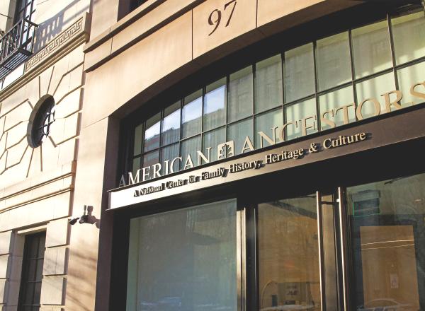 Building Approach American Ancestor Entrance