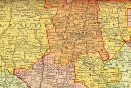 Map of Connecticut