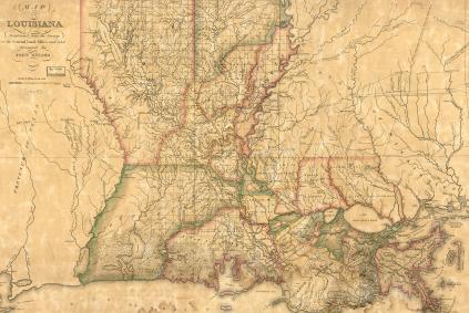 Louisiana Research: Go-To Resources Map of Louisiana