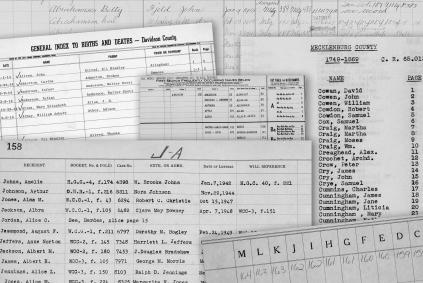 various indexing examples