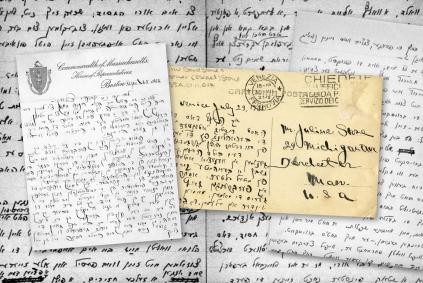 Jewish Languages: Commonality and Diversity letters and postcards