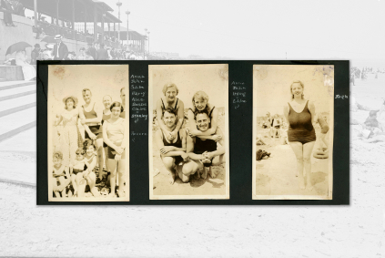 people at Revere Beach