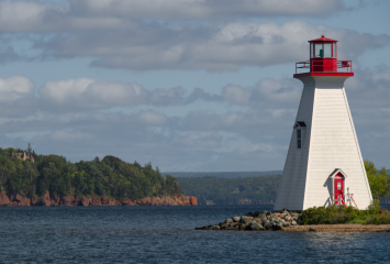 Lighthouse in Nova Scotia