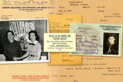 Tracing the History of Boston Jews, Disability, and US Immigration Policy April 7, 4-5pm collage